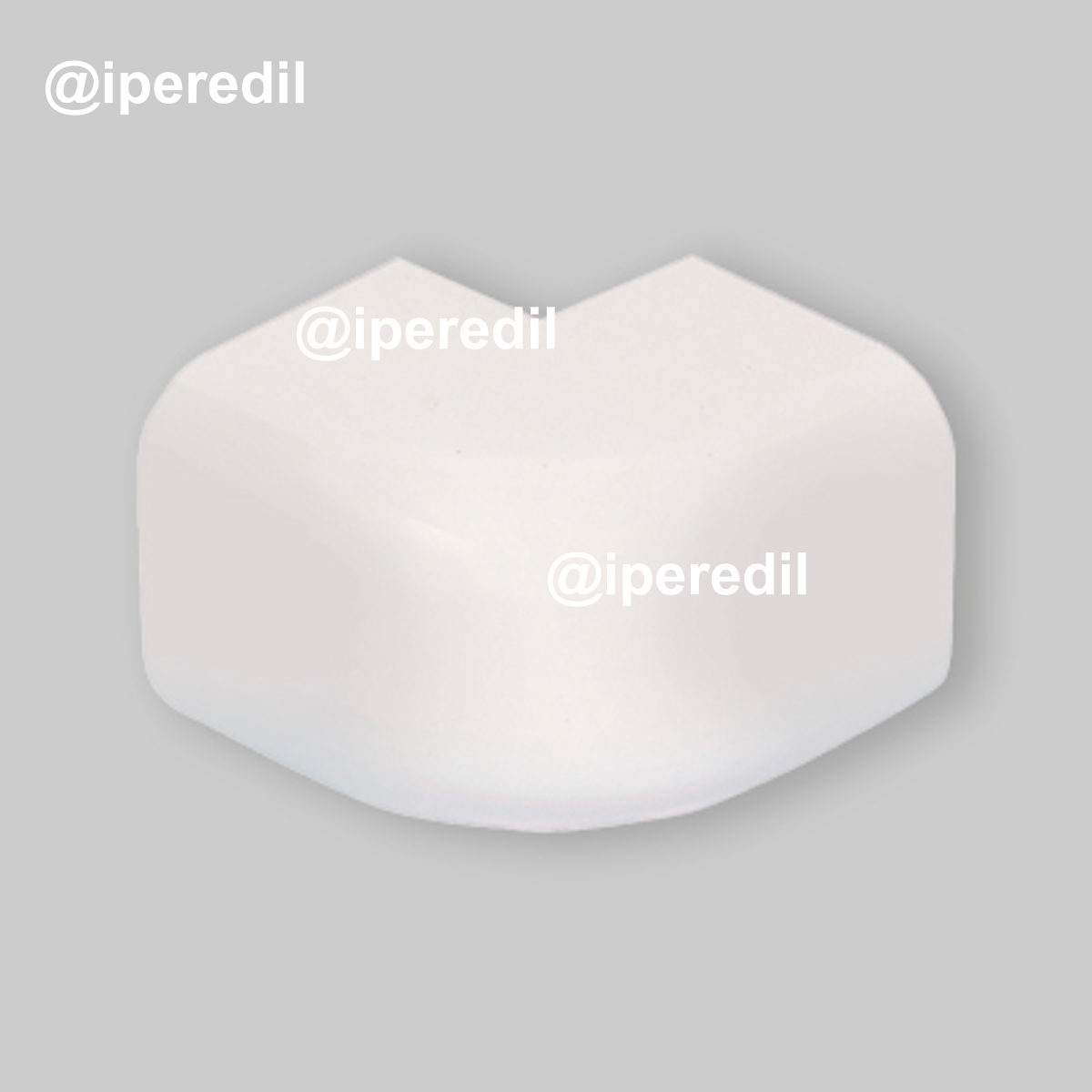 ANGOLO ESTERNO PER CANALINA CONDIZIONAMENTO "EURO PLUS" 90x65 mm