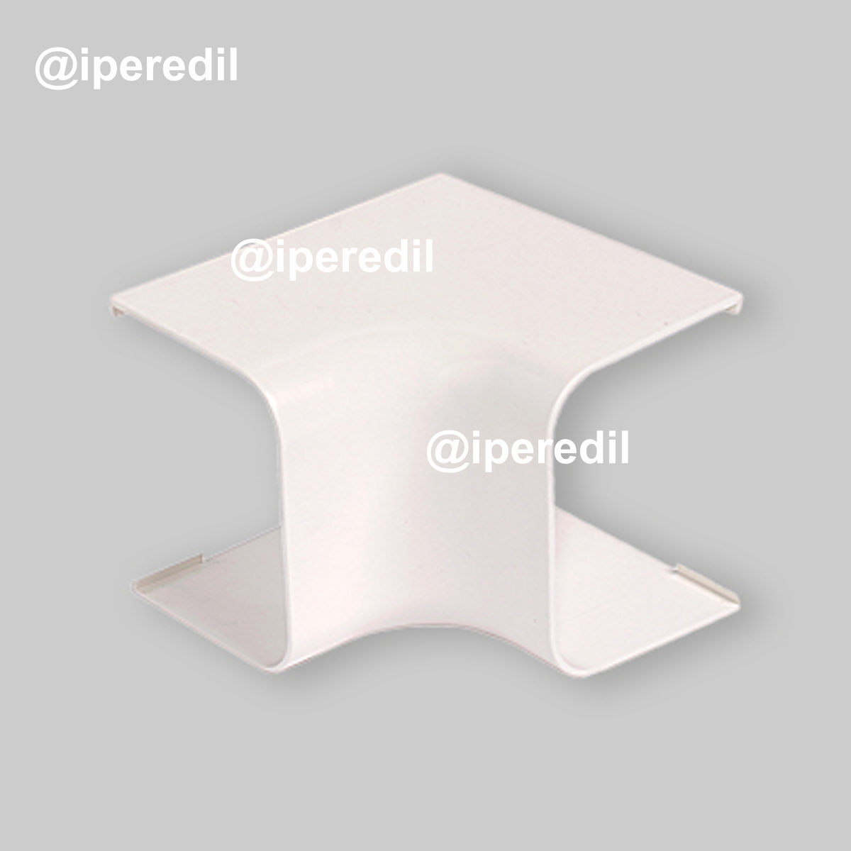 ANGOLO INTERNO PER CANALINA CONDIZIONAMENTO "EURO PLUS" 90x65 mm