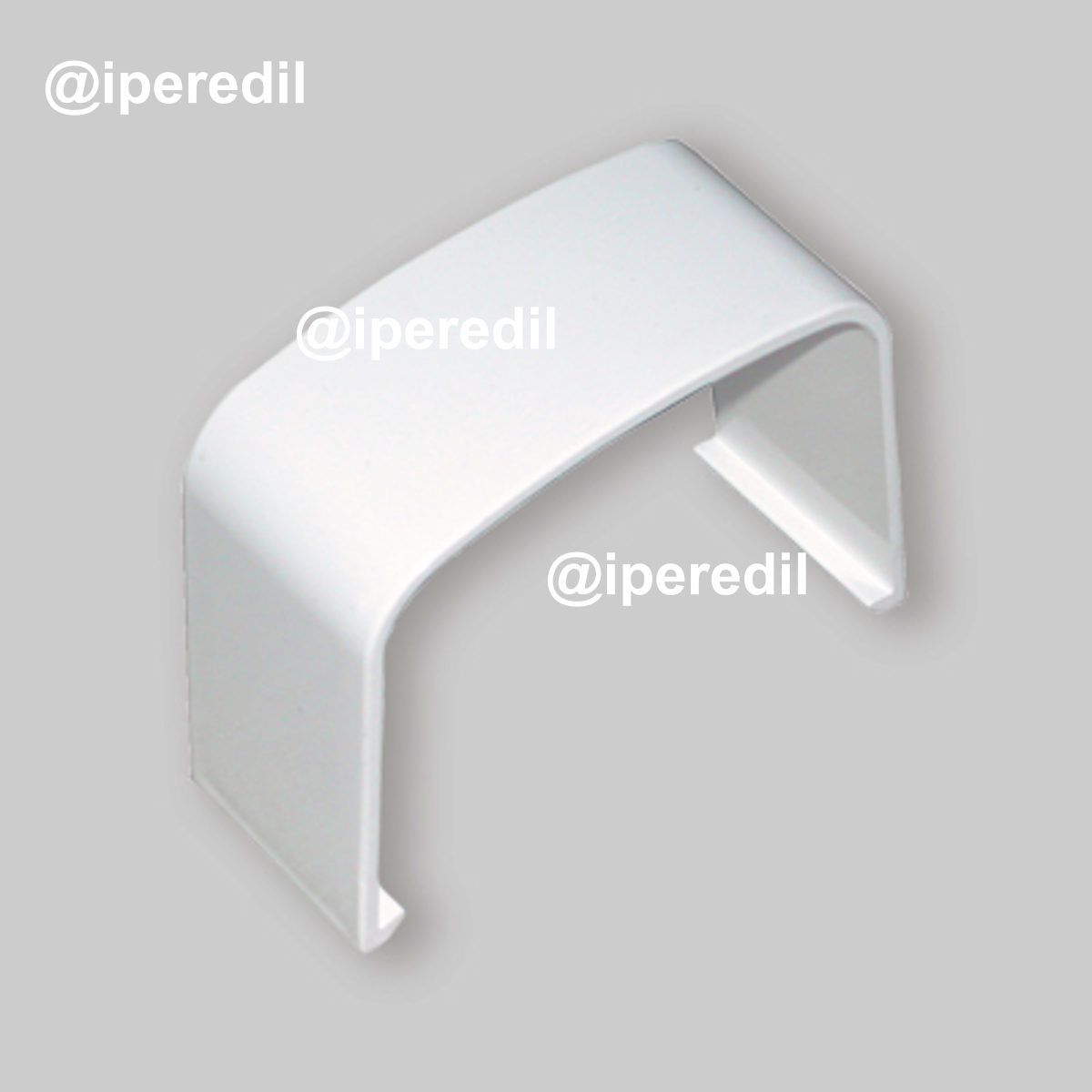 GIUNZIONE COPERCHIO PER CANALINA CONDIZIONAMENTO "EURO PLUS" 90x65 mm - 21507004
