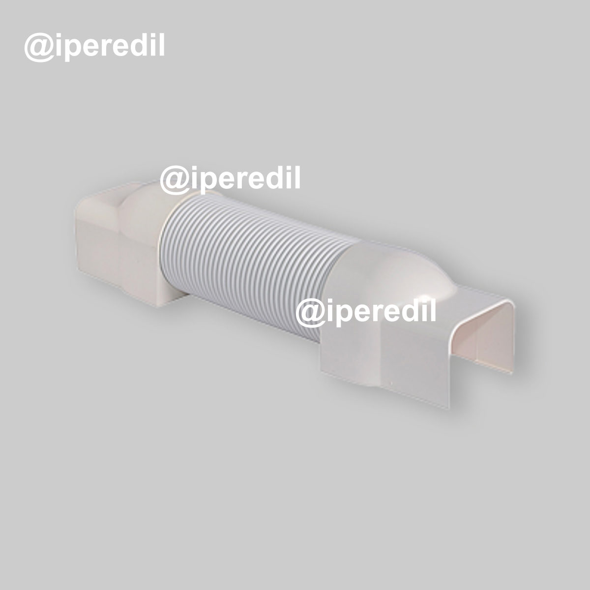 MANICOTTO FLESSIBILE PER CANALINA CONDIZIONAMENTO 65x50 mm