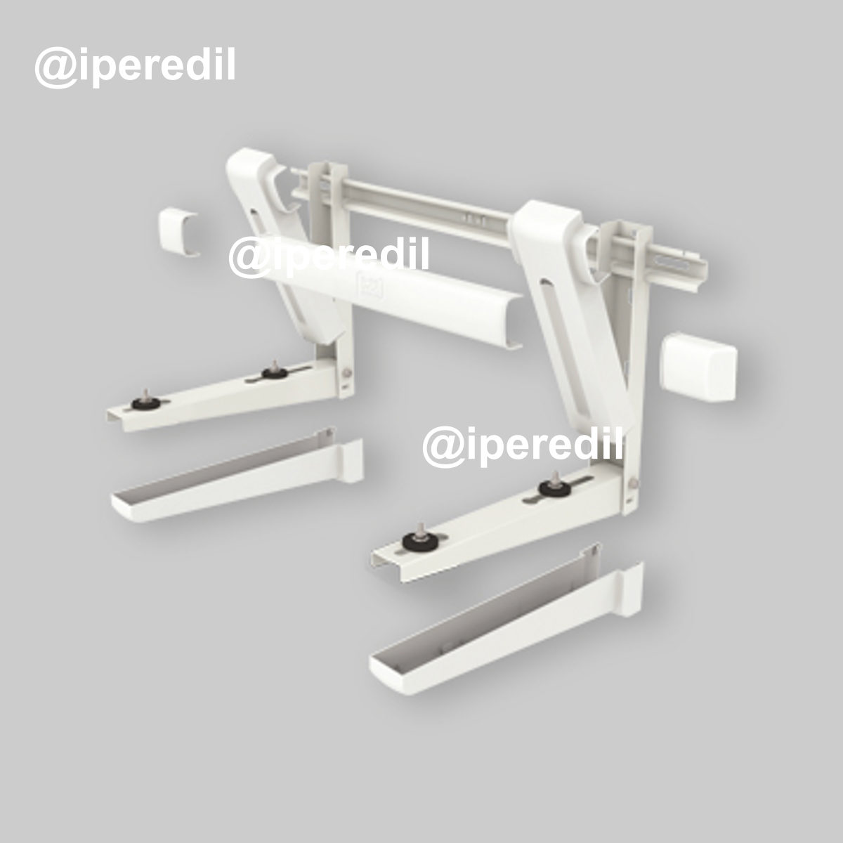 KIT STAFFA + COVER B-REVOC 160 KG- P465xH400xL800 mm