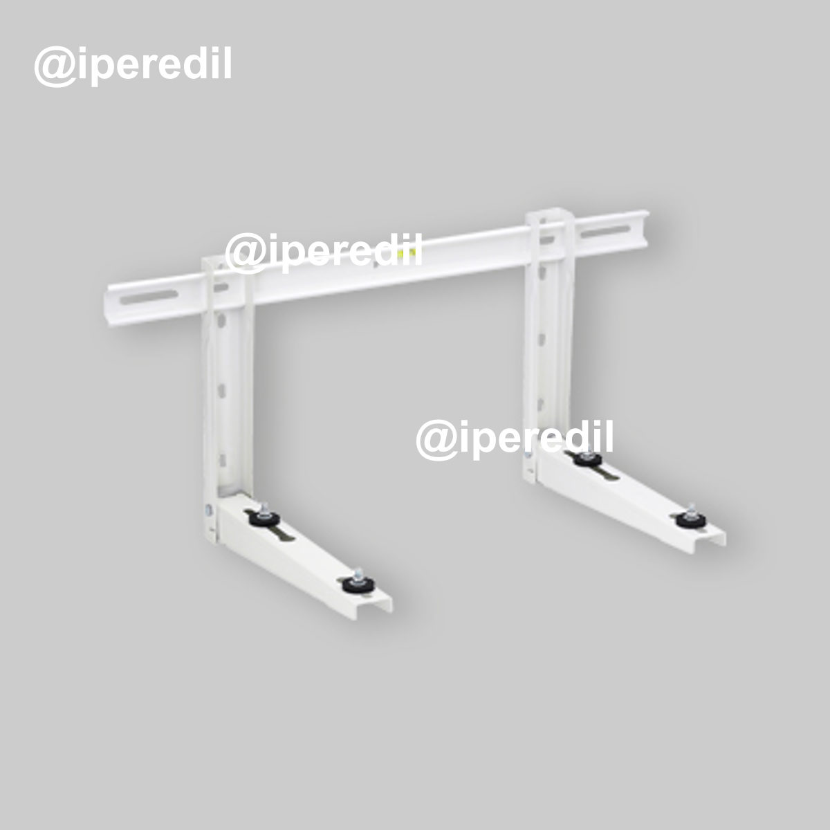 STAFFA CLIMATIZZATORI UNIVERSALE "CLOCK" PREMONTATA 465x400x800 spessore 15/10