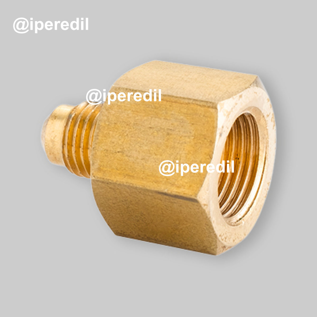 RACCORDO DIRITTO RIDOTTO M/F PER CONDIZIONAMENTO F 3/8" x 1/2" M