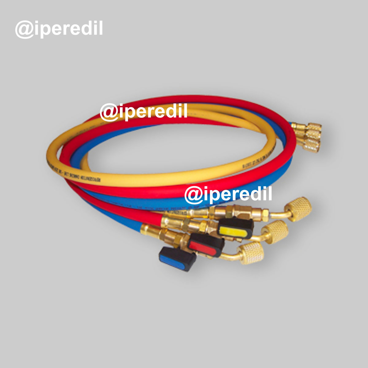 KIT TUBI FLESSIBILI PER GRUPPI MANOMETRICI MOD. B R32-410. Att. 5/16" x F 1/4"