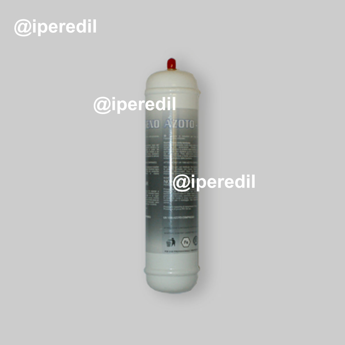 BOMBOLA AZOTO PER SET PROVA IMPIANTI -