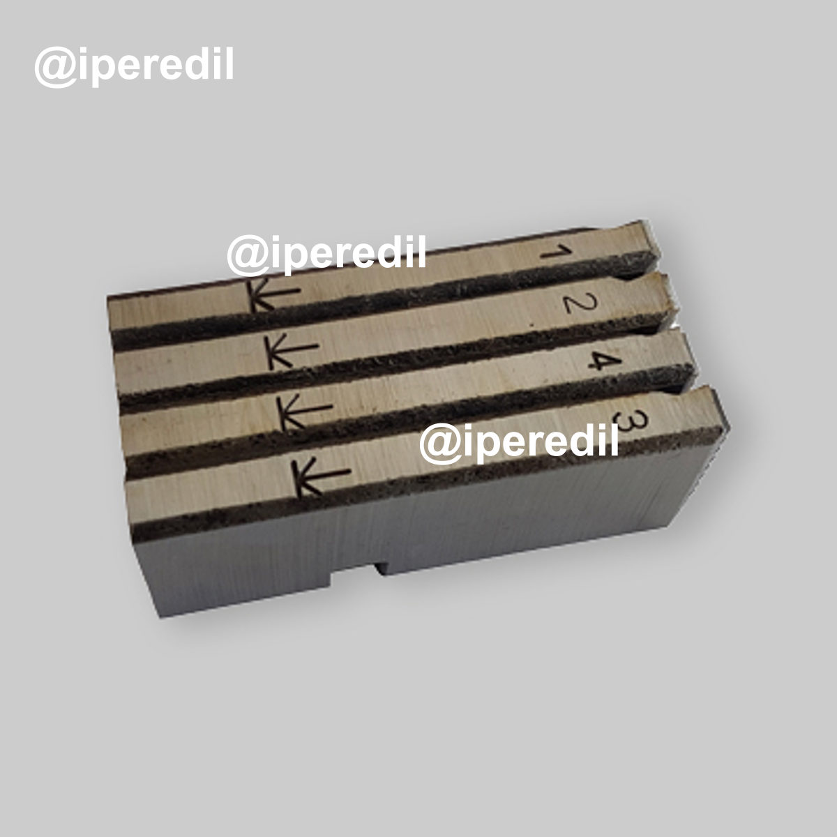 SERIE PETTINI PER FILIERA "AGA 1" 1/2" ÷ 3/4"