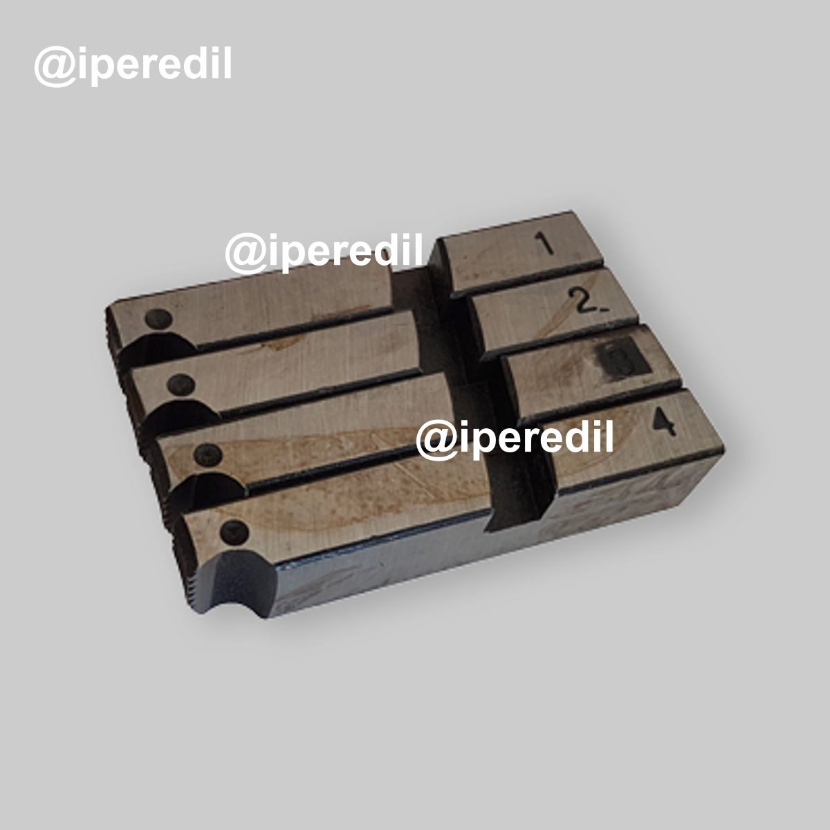 SERIE PETTINI PER FILIERA "AGA 2" 1/2" - 3/4"