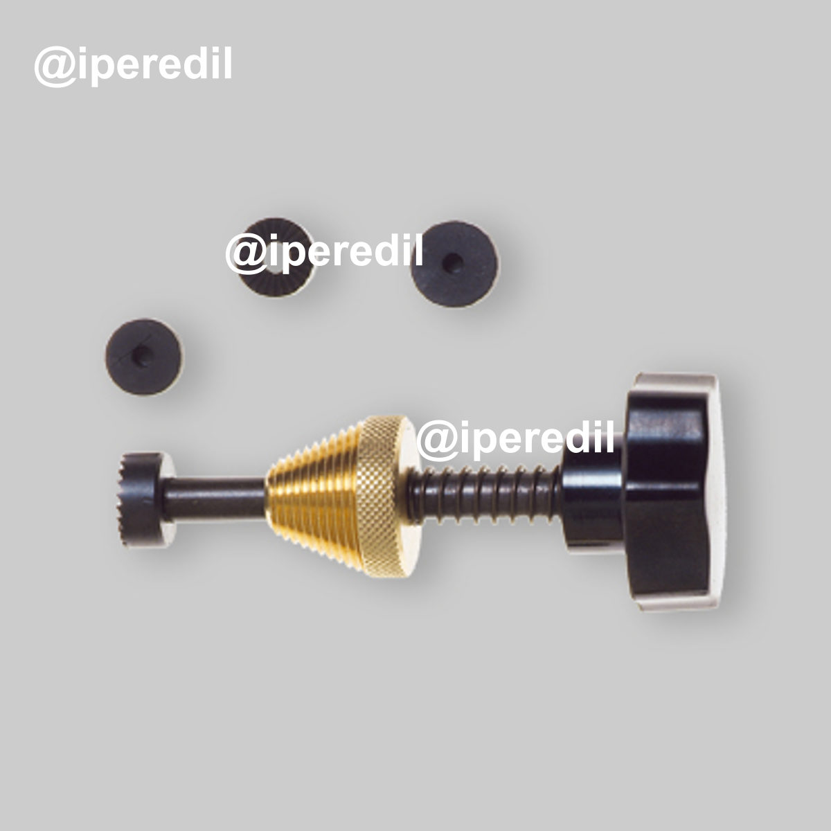 FRESA PER RETTIFICA SEDI RUBINETTI Mod. Hobby frese 3/8"-1/2" 2 guarnizioni