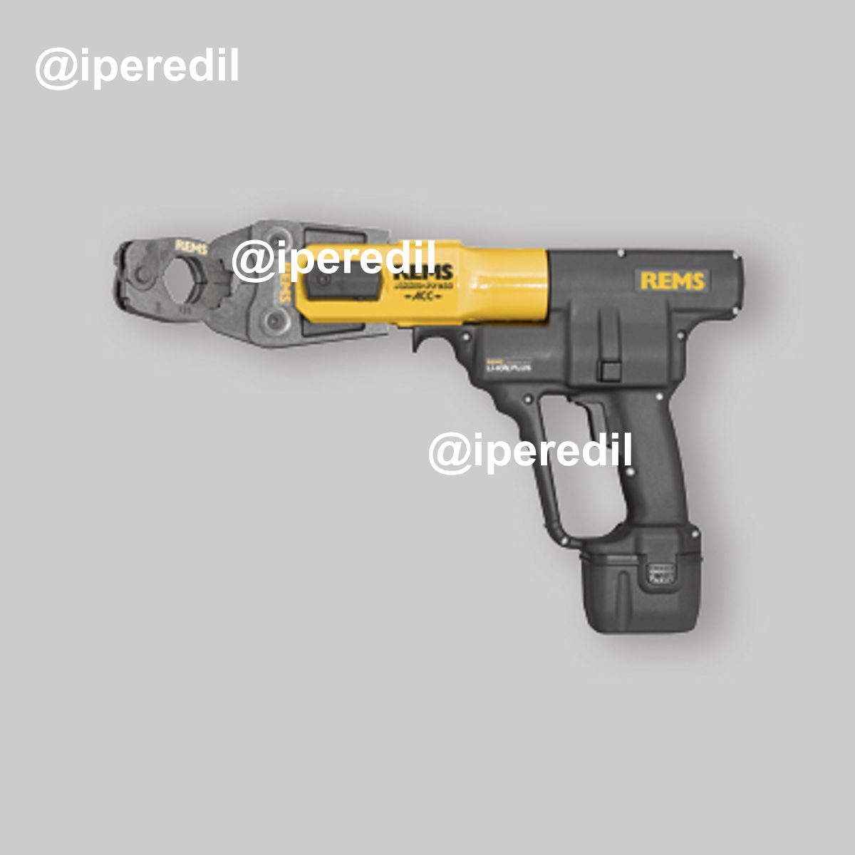 PRESSATRICE A BATTERIA SENZA MATRICI MODELLO AKKU PRESS Universale fino a Ø 110 mm