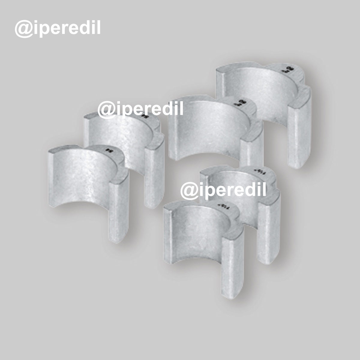 SET AMPLIAMENTO PER REMS FRIGO 1"1/2-2" e Ø 54