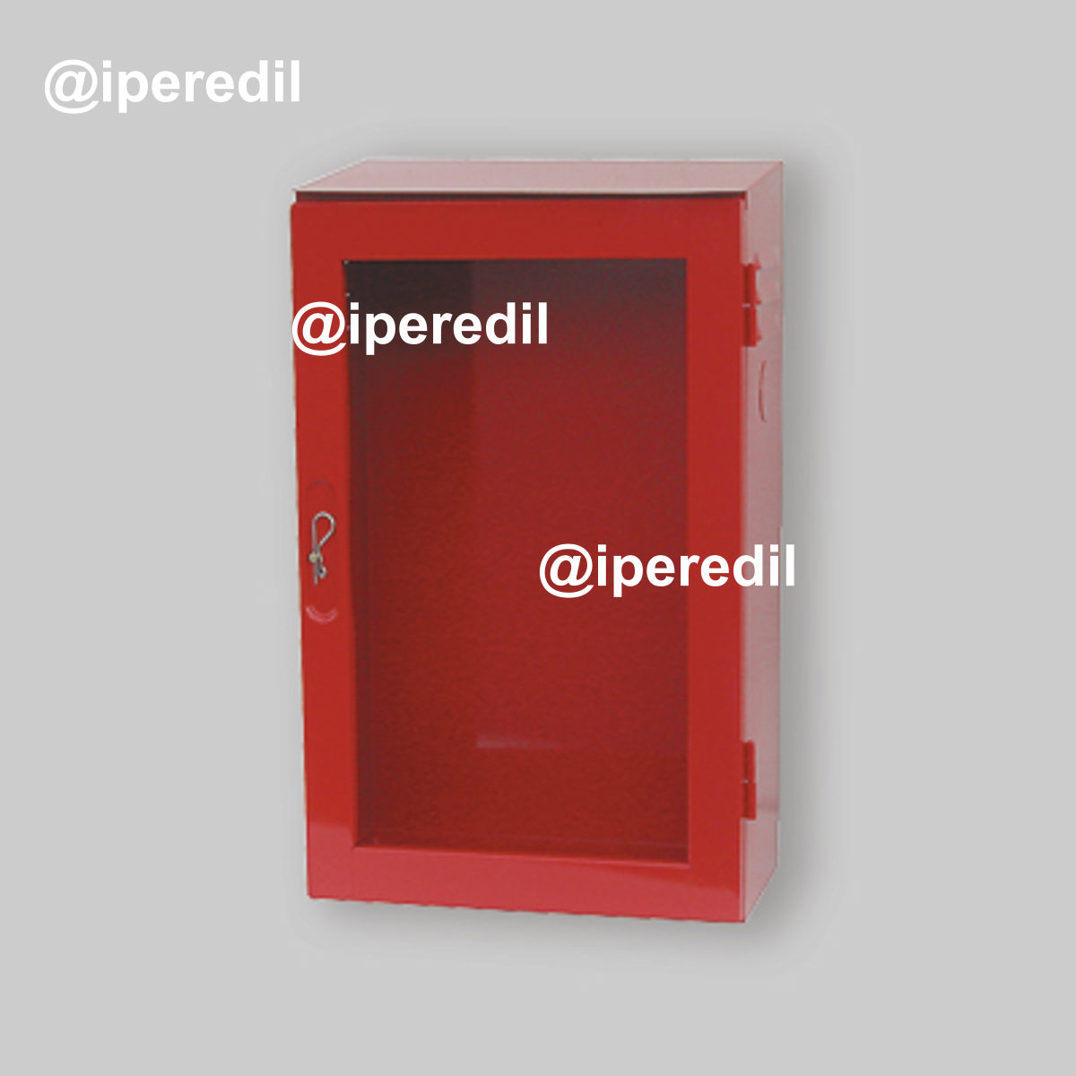 CASSETTA ESTERNA SIGILLABILE PREVERNICIATA ROSSO AIRONE H 610 x L 370 x P 190