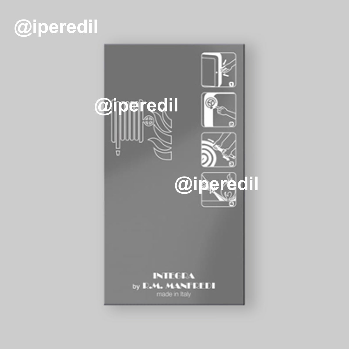 LASTRA TRASPARENTE INTEGRA INFRANGIBILE PER CASSETTA Da esterno DN 45 292x495 mm - 21630404