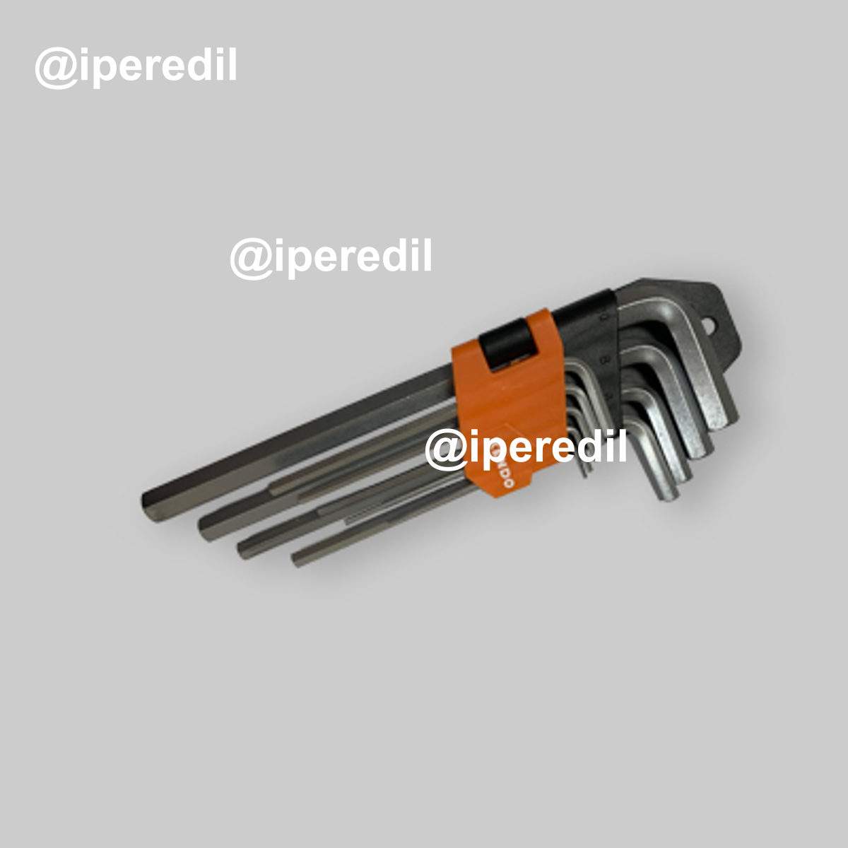 SET CHIAVI MASCHIO ESAGONALI LUNGHE KENDO 9 PEZZI 1,5-2-2,5-3-4-5-6-8-10 mm