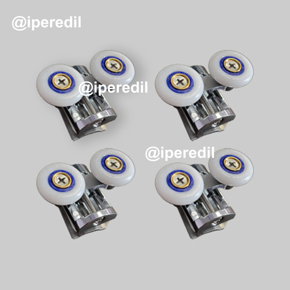 KIT DI SCORRIMENTO CON CUSCINETTI PER BOX DOCCIA "TONGA" -