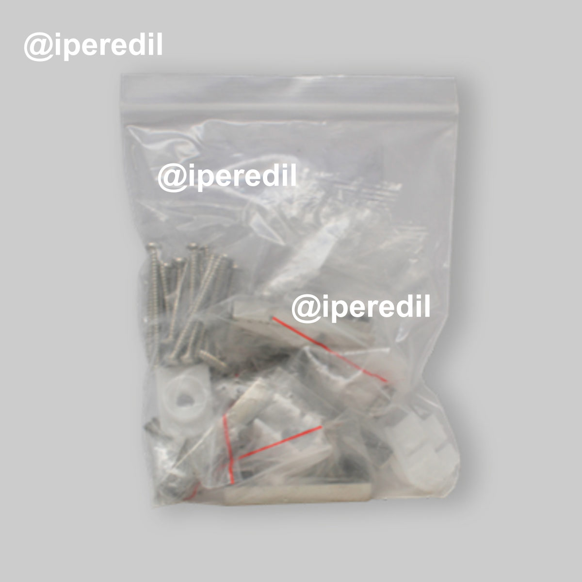 KIT DI MONTAGGIO PER PORTA DOCCIA A BATTENTE FAST COD. 00448 -