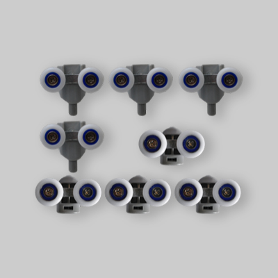 KIT DI SCORRIMENTO 4+4 PER SERIE FAST 