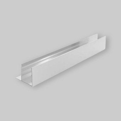 PROFILO DI ALLUNGAMENTO PER SERIE FAST 2 cm - Cromo Lucido