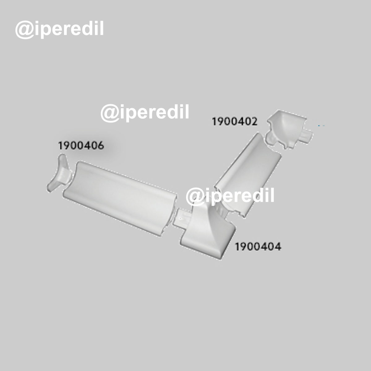 RACCORDO PER PROFILO IGIENICO VASCA RIGIDO Tappo