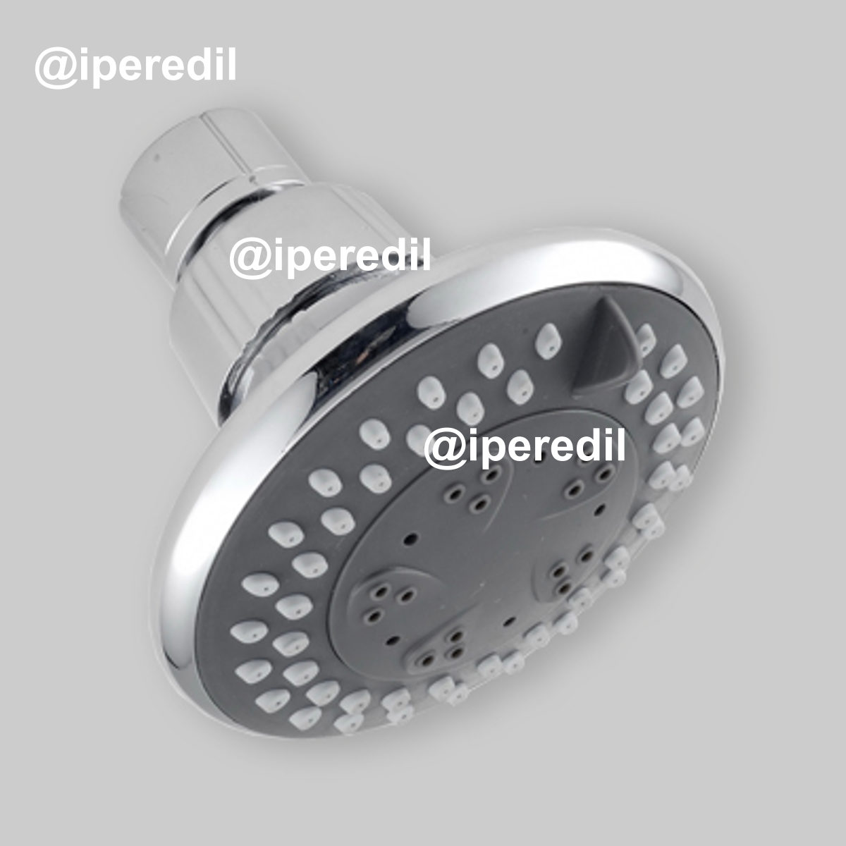 SOFFIONE DOCCIA 3 GETTI "ZURIGO" Cromo