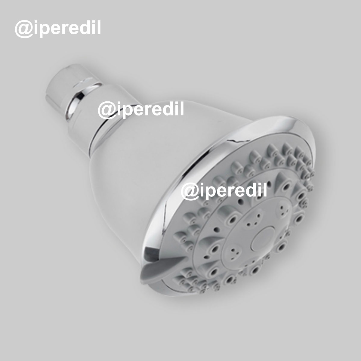 SOFFIONE DOCCIA 5 GETTI "AUGUSTO" Cromo