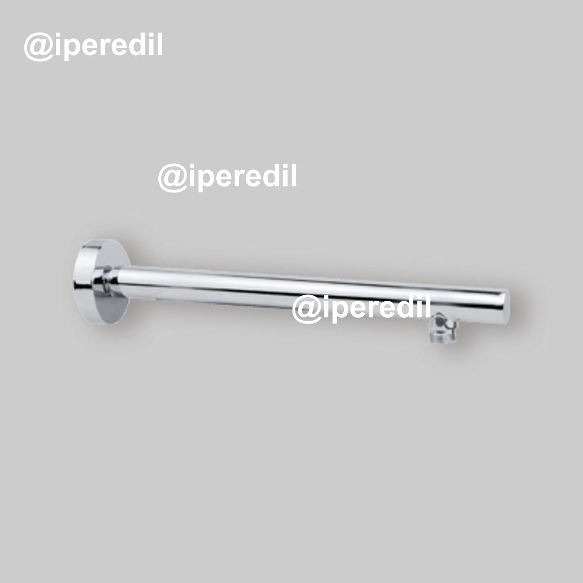 BRACCIO DOCCIA "DUBLINO" IN ACCIAIO CROMATO 1/2" - 40 cm