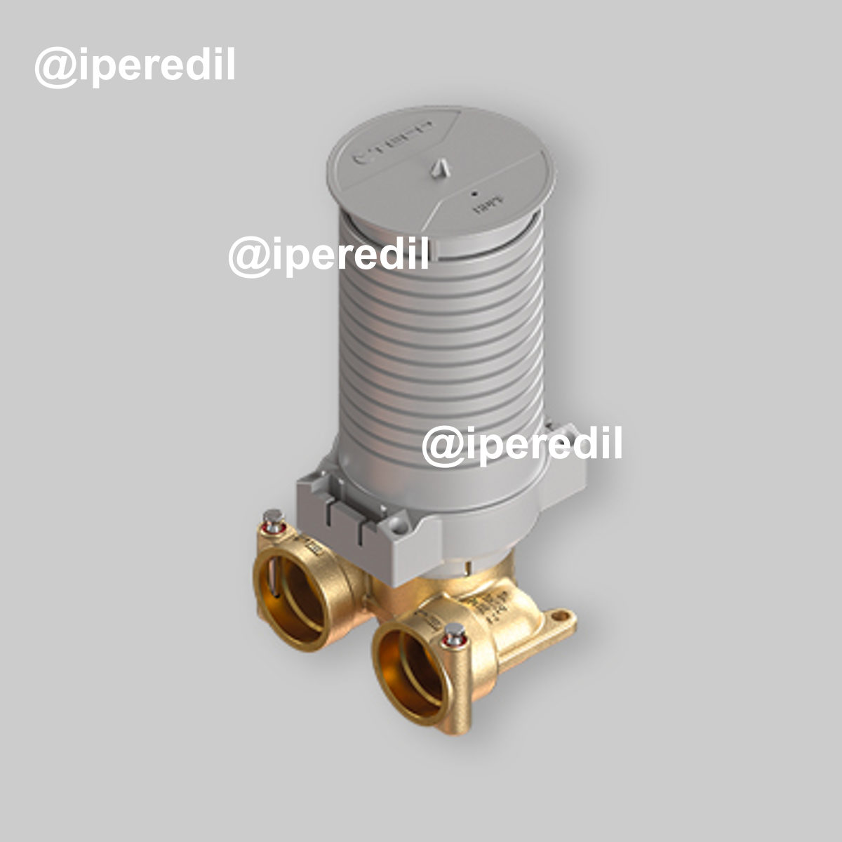 RUBINETTO DI INTERCETTAZIONE DA INCASSO FILO MURO ULTRA VERSIONE "U" TECO DN15 - F14
