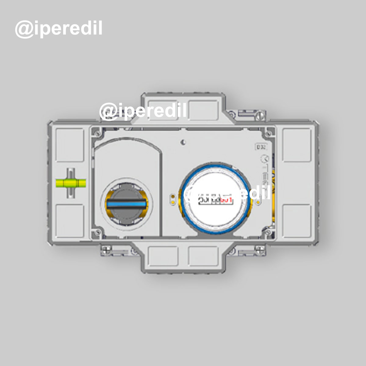 KIT CONTABILIZZAZIONE DA INCASSO CON CONTATORE PER ACQUA SANITARIA K4CC E-READY F13F - DN15