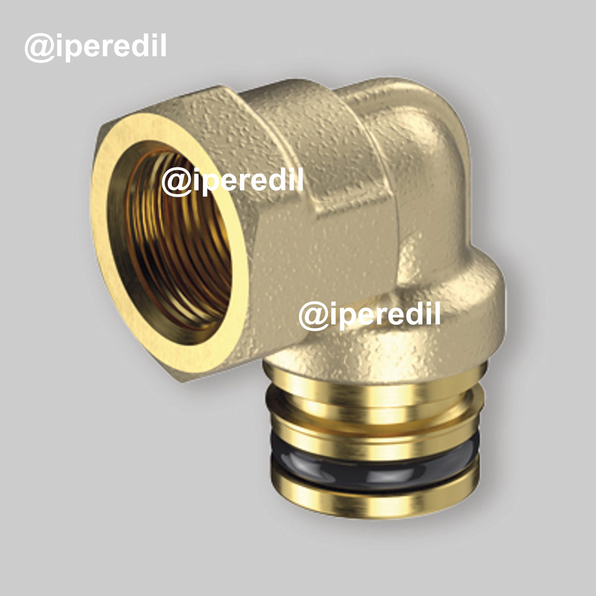 RACCORDO A GOMITO FILETTATO FEMMINA FASTEC F13 M - 1/2"F