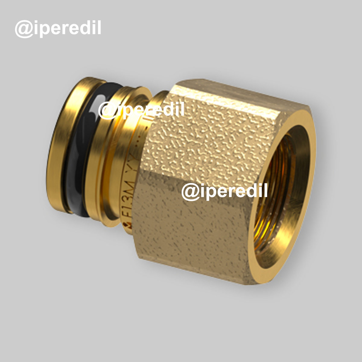 RACCORDO FILETTATO FEMMINA FASTEC F13 M - 1/2"F