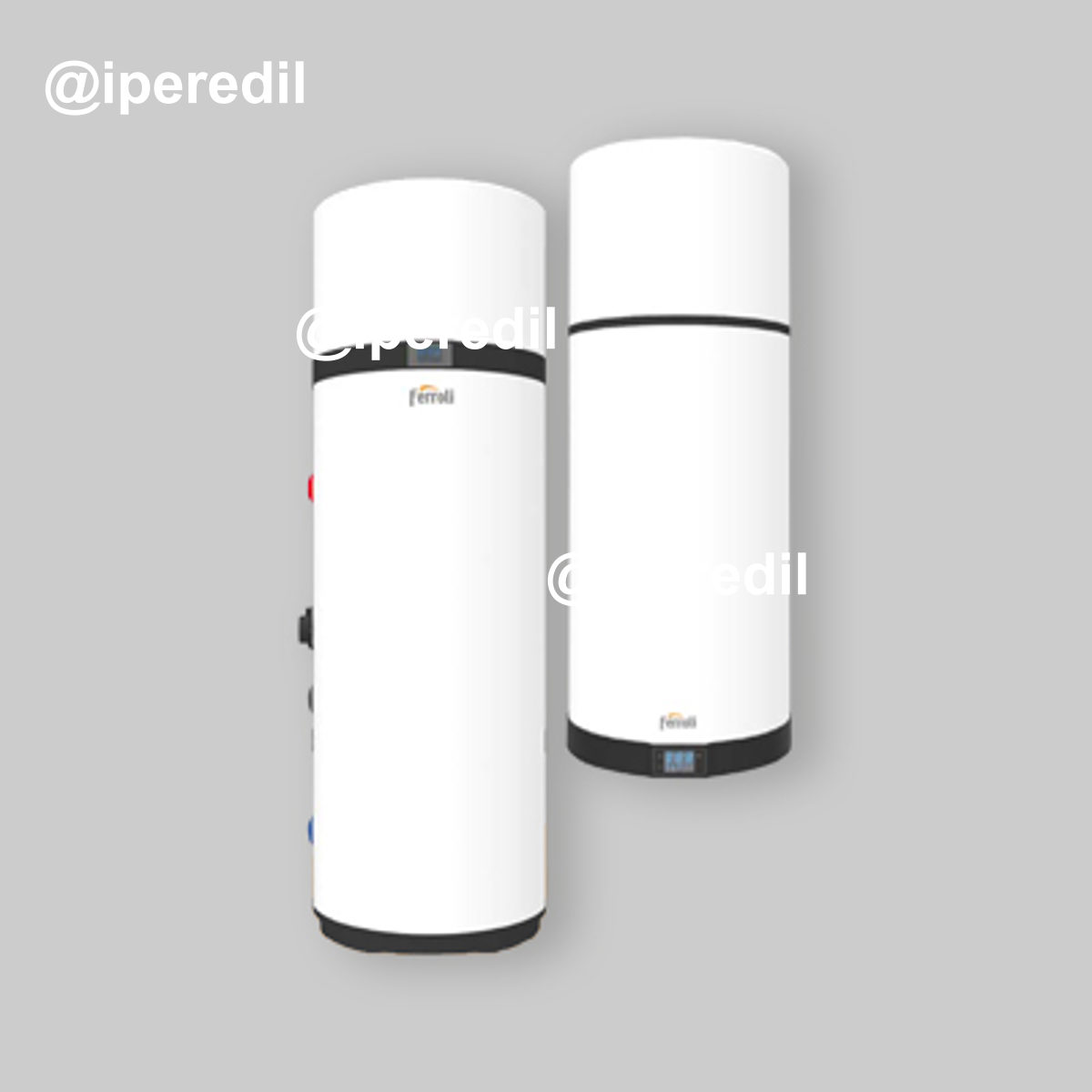 SCALDACQUA A POMPA DI CALORE "EGEA LT" 120 Lt. - R290