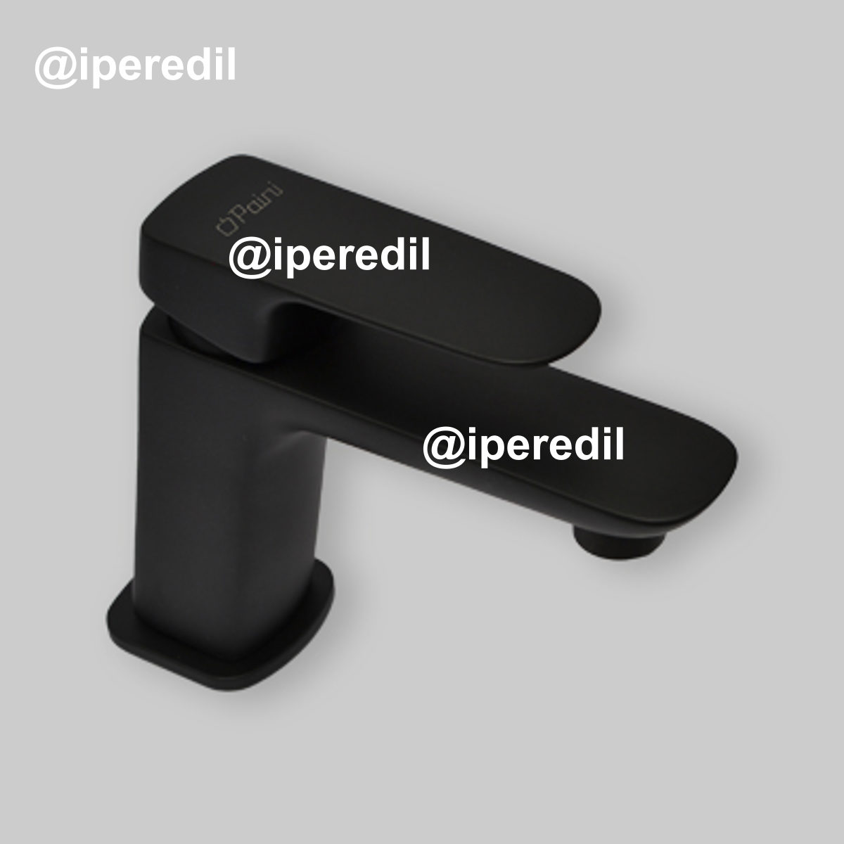 MISCELATORE LAVABO "NOVE" Nero Opaco