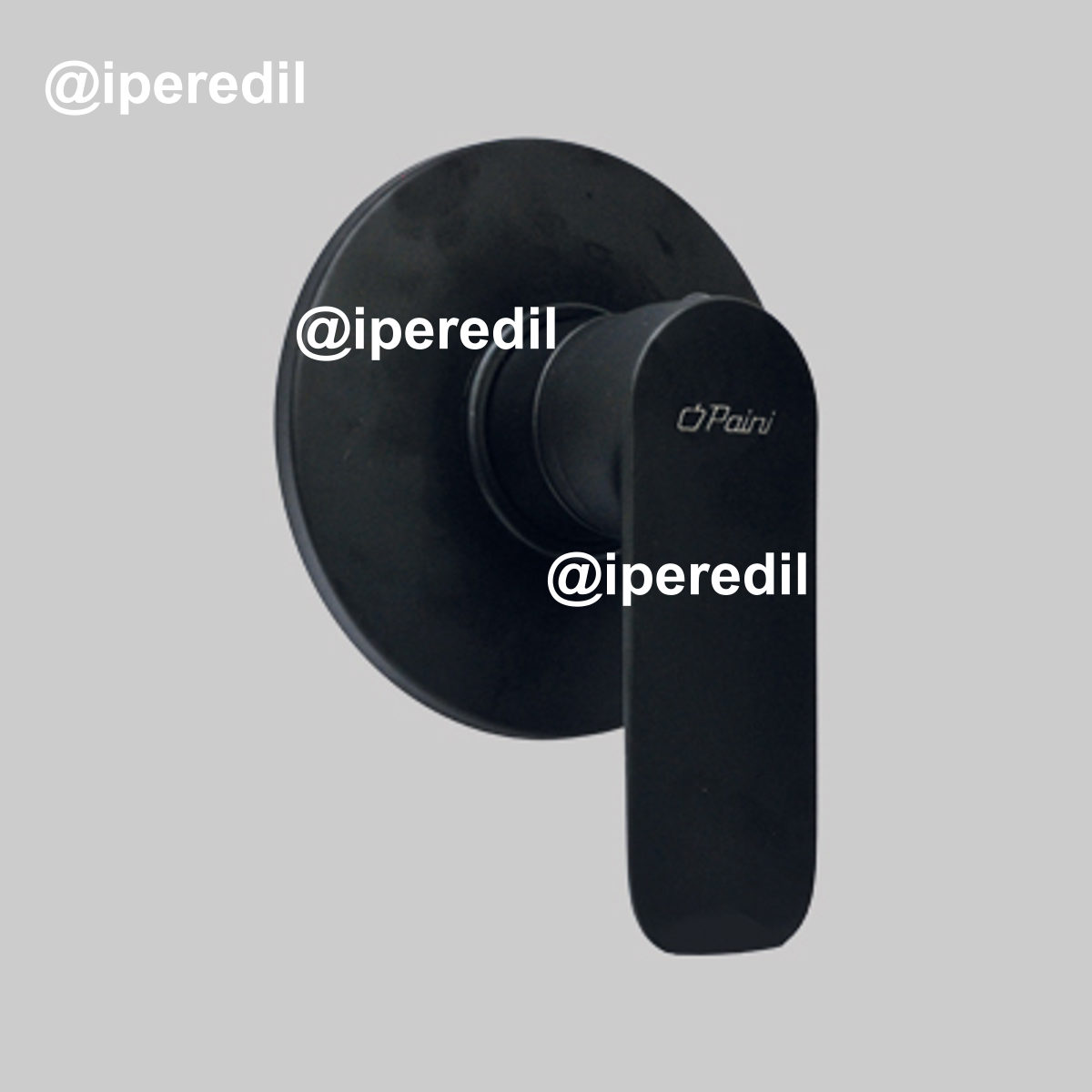 MISCELATORE DOCCIA INCASSO "NOVE" Nero Opaco