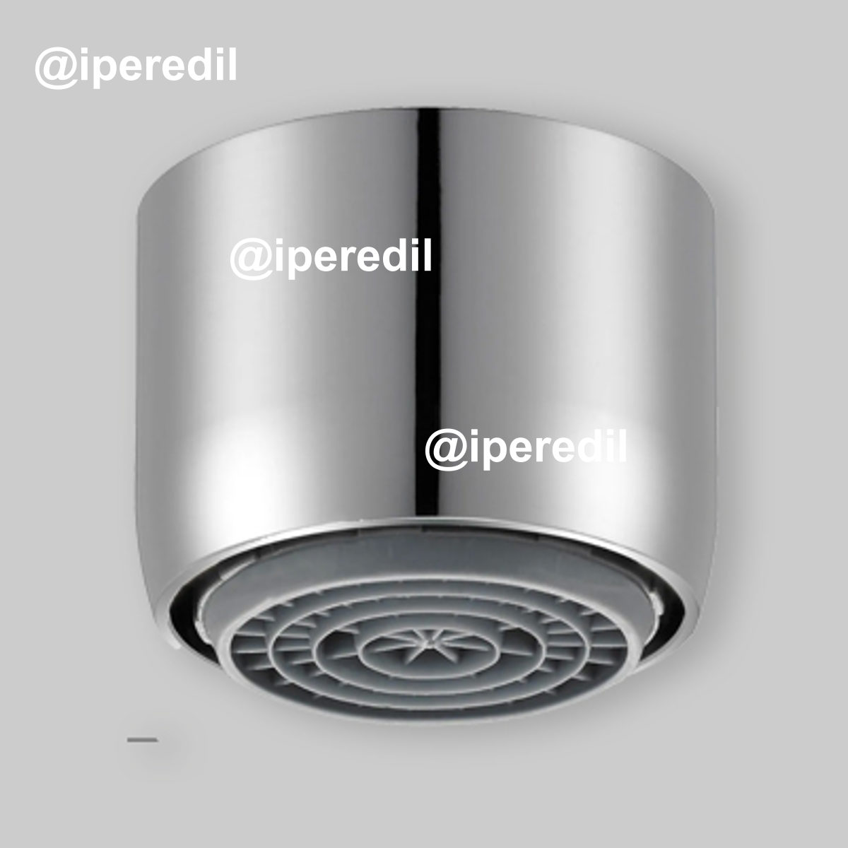 AEREATORE CON GUSCIO IN OTTONE CROMATO CASCADE SLC FEMMINA F22 x1" -15 l/min