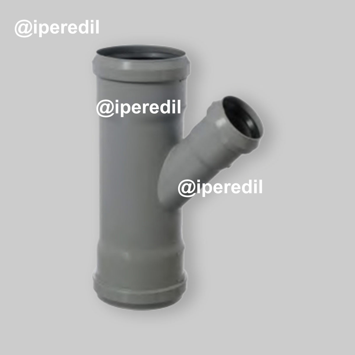 BRAGA RIDOTTA A DOPPIO INNESTO "EUROPA" Ø110x40 - 45°