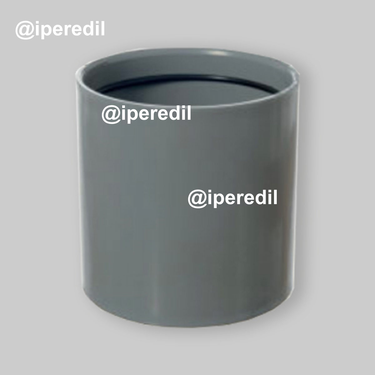 RIDUZIONE AD INNESTO PER PASSAGGIO PVC/PP CON O-RING INTERNA "EUROPA" Ø100/110 mm