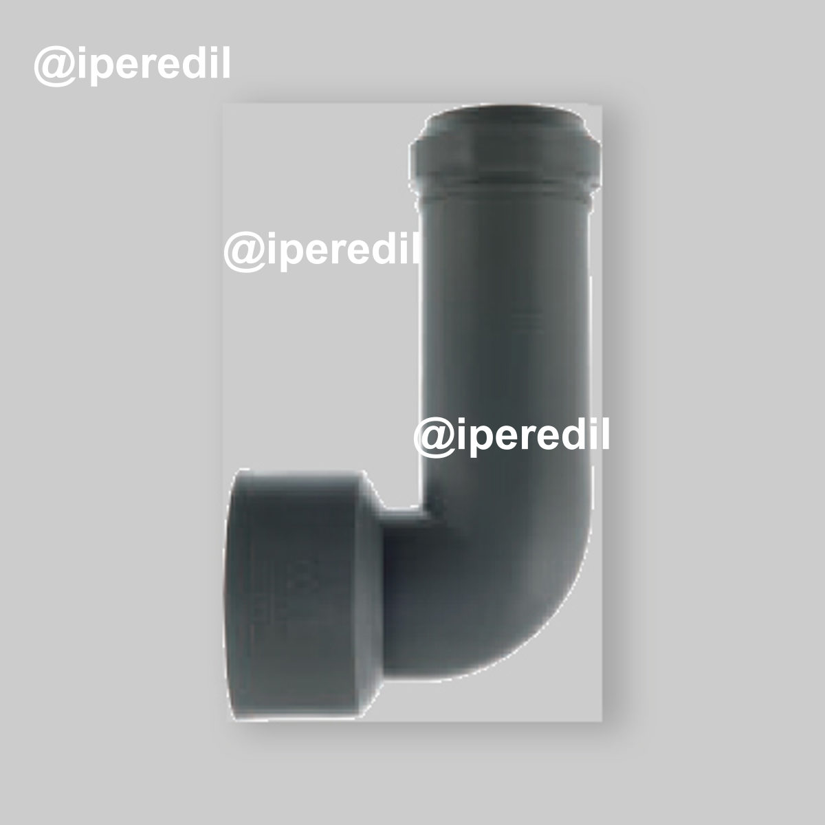 CURVA TECNICA AD INNESTO "3X3" Ø32x50 mm