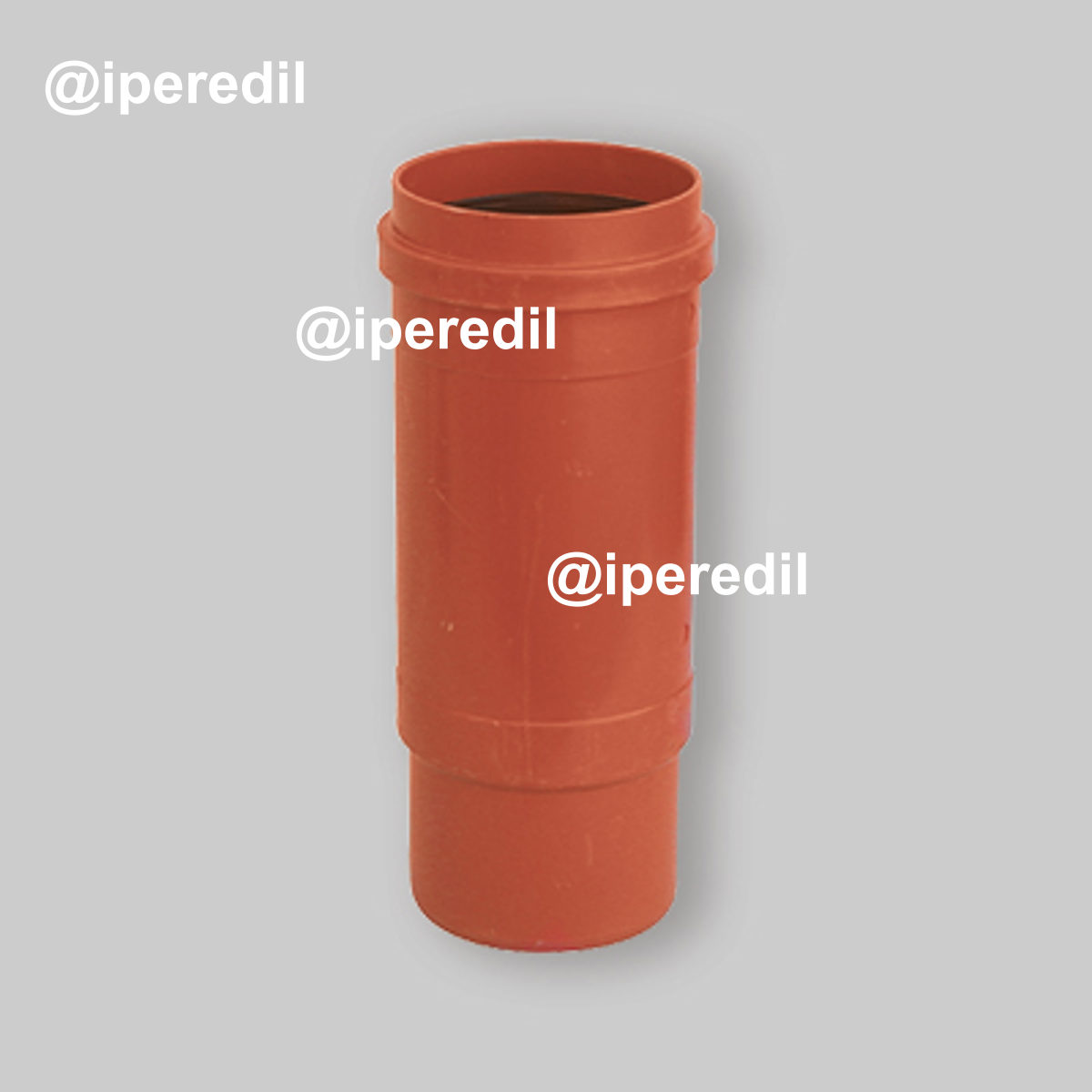 GIUNTO DI DILATAZIONE CON GUARNIZIONE A LABBRO IN PVC ARANCIO Ø125 mm