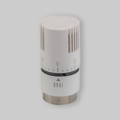 TESTA TERMOSTATICA CON COMANDO A SENSORE BIANCA T1500 IVAR M 30 x 1,5