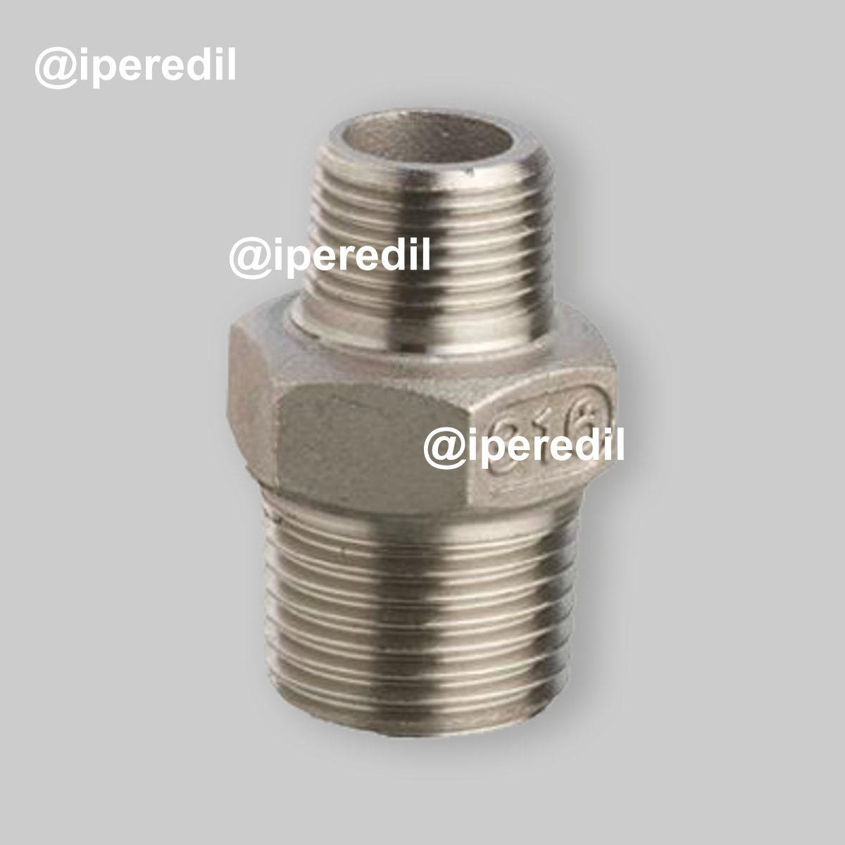 NIPLES RIDOTTO IN ACCIAIO INOX 1/2"F x 3/8"F - 22701404