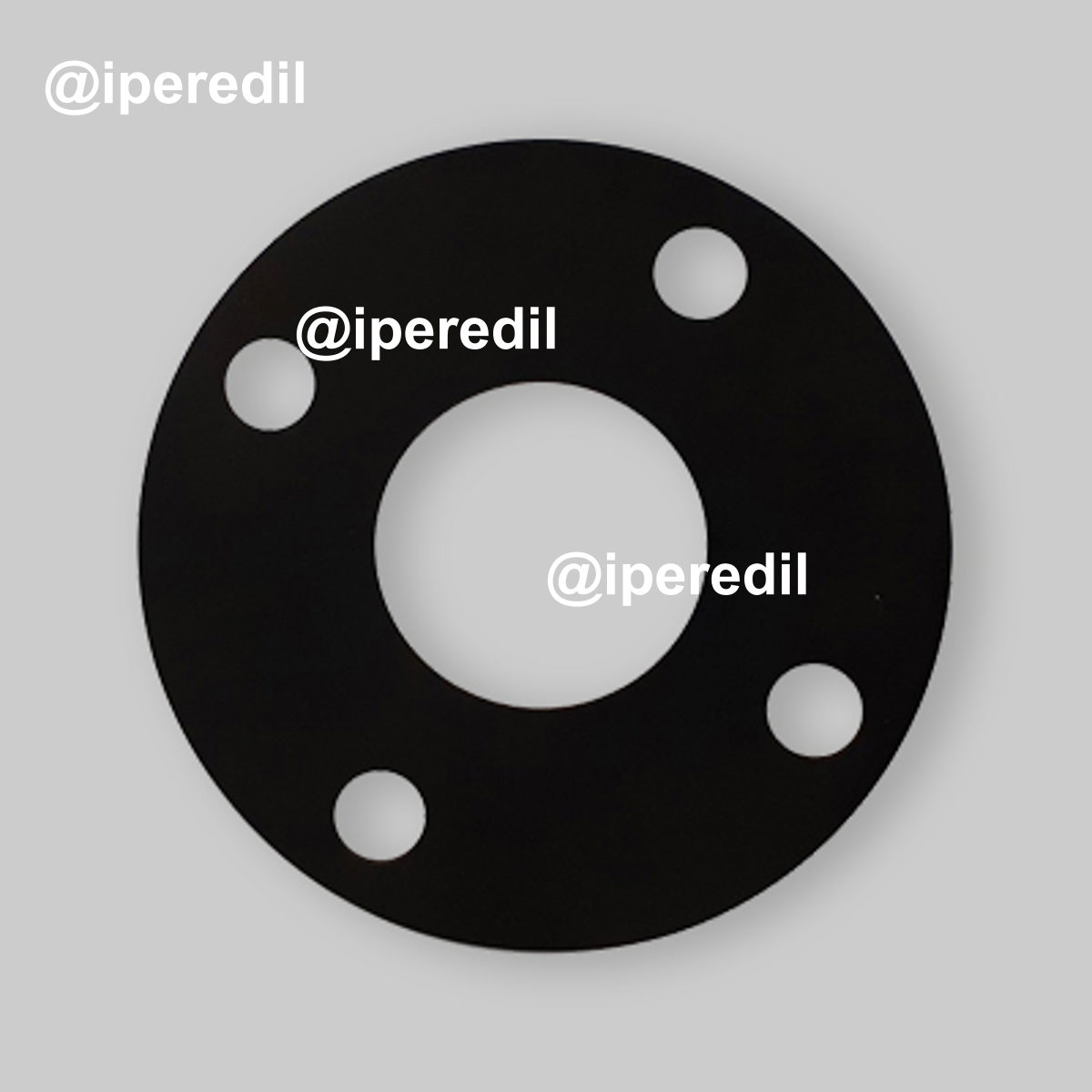 GUARNZIONE IN GOMMA PER FLANGE DN 40 - 4 Fori