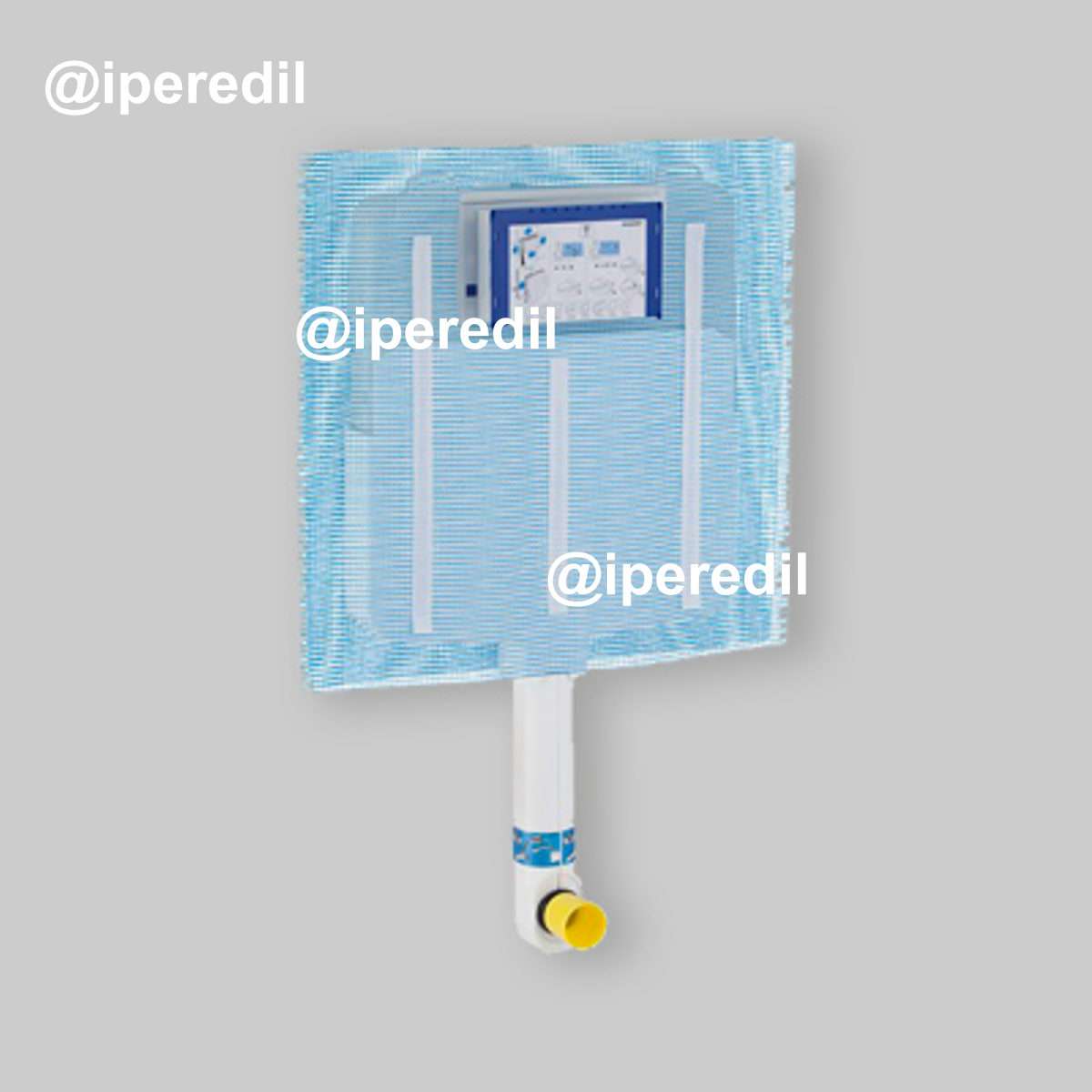 CASSETTA DI SCARICO A INCASSO "SIGMA 8" cm 8