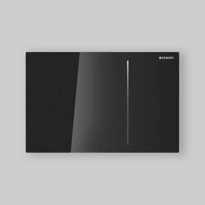 PLACCA DI COMANDO "SIGMA 70" Vetro Nero