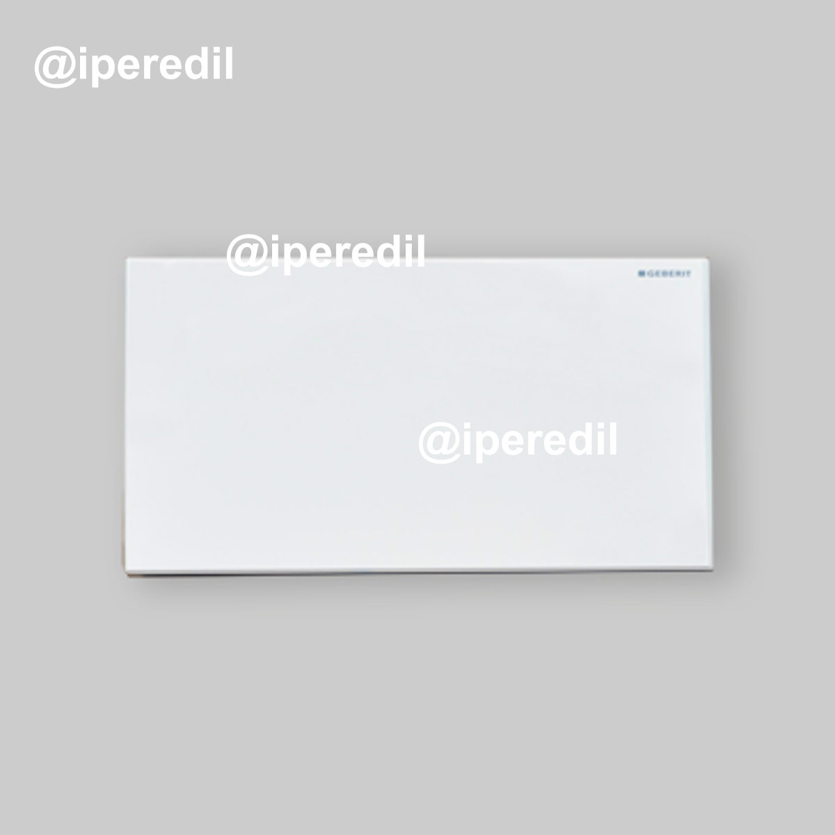 PLACCA DI COMANDO CIECA "SIGMA" Cromato lucido