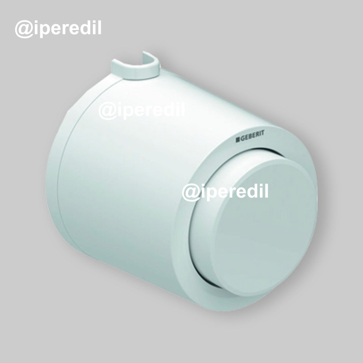 COMANDO PNEUMATICO MONOTASTO VERSIONE ESTERNO Bianco