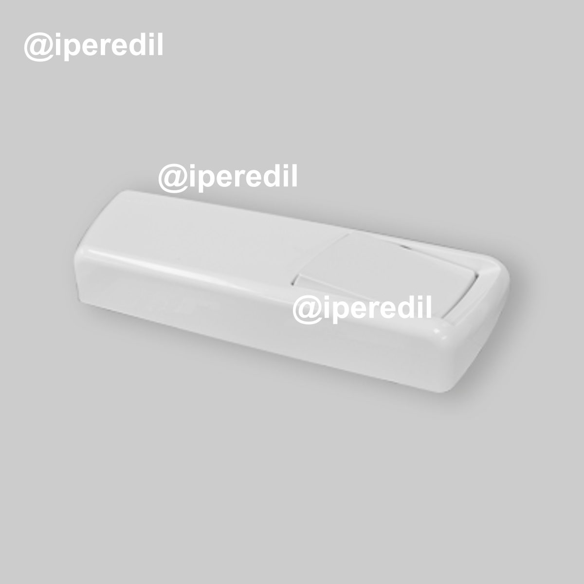 COPERCHIO CON TASTO DI SCARICO PER CASSETTA A ZAINO "AP123" Bianco