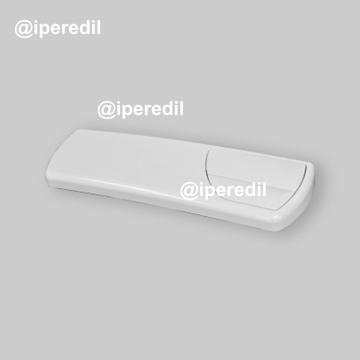 COPERCHIO CON TASTI DI SCARICO PER CASSETTA A ZAINO "AP140" Bianco