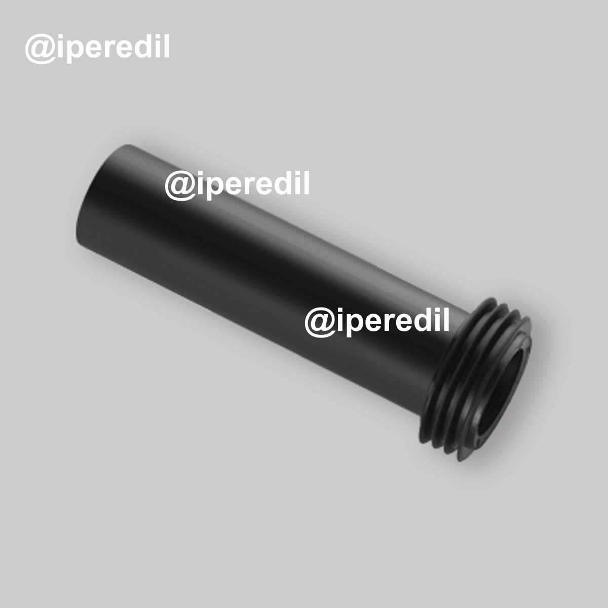 CANOTTO GEBERIT CON MORSETTO in PE a saldare