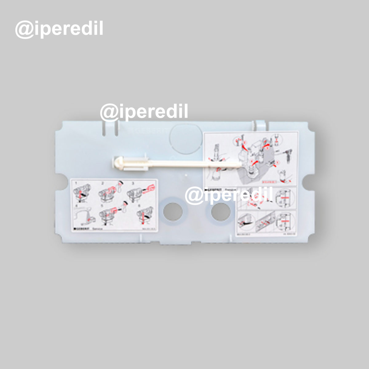 PLACCA DI PROTEZIONE PER PLACCA "TWINLINE 30" Per Art. 50119