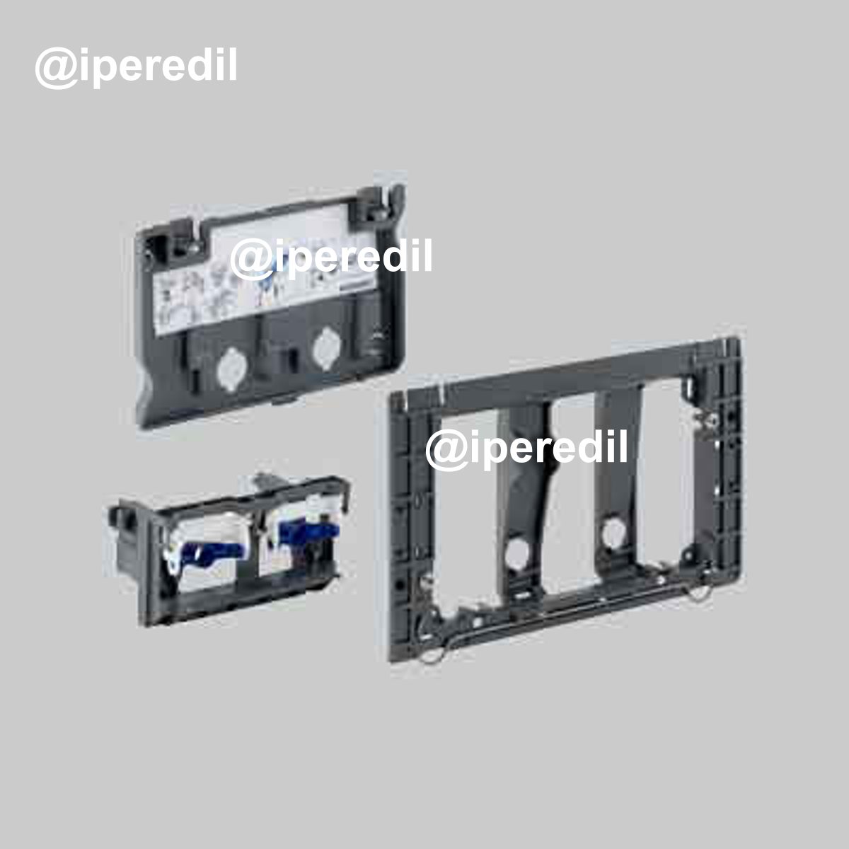 KIT ADATTAMENTO PLACCHE SIGMA SU CASSETTA "UNICA" -