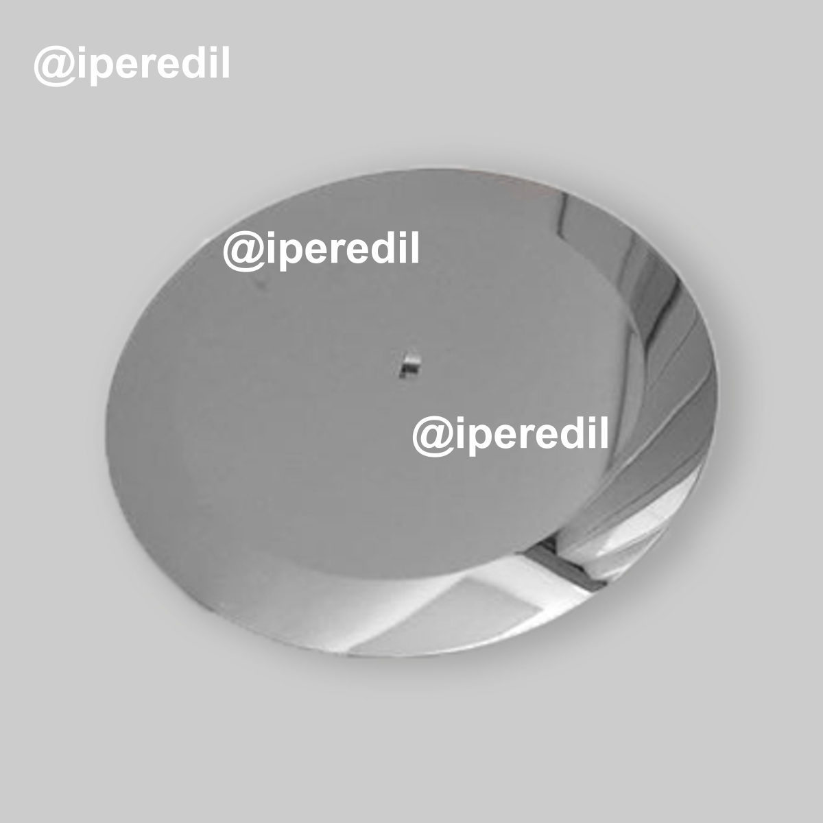 TAPPO PER PILETTA DOCCIA Ø90 Cromosatinato